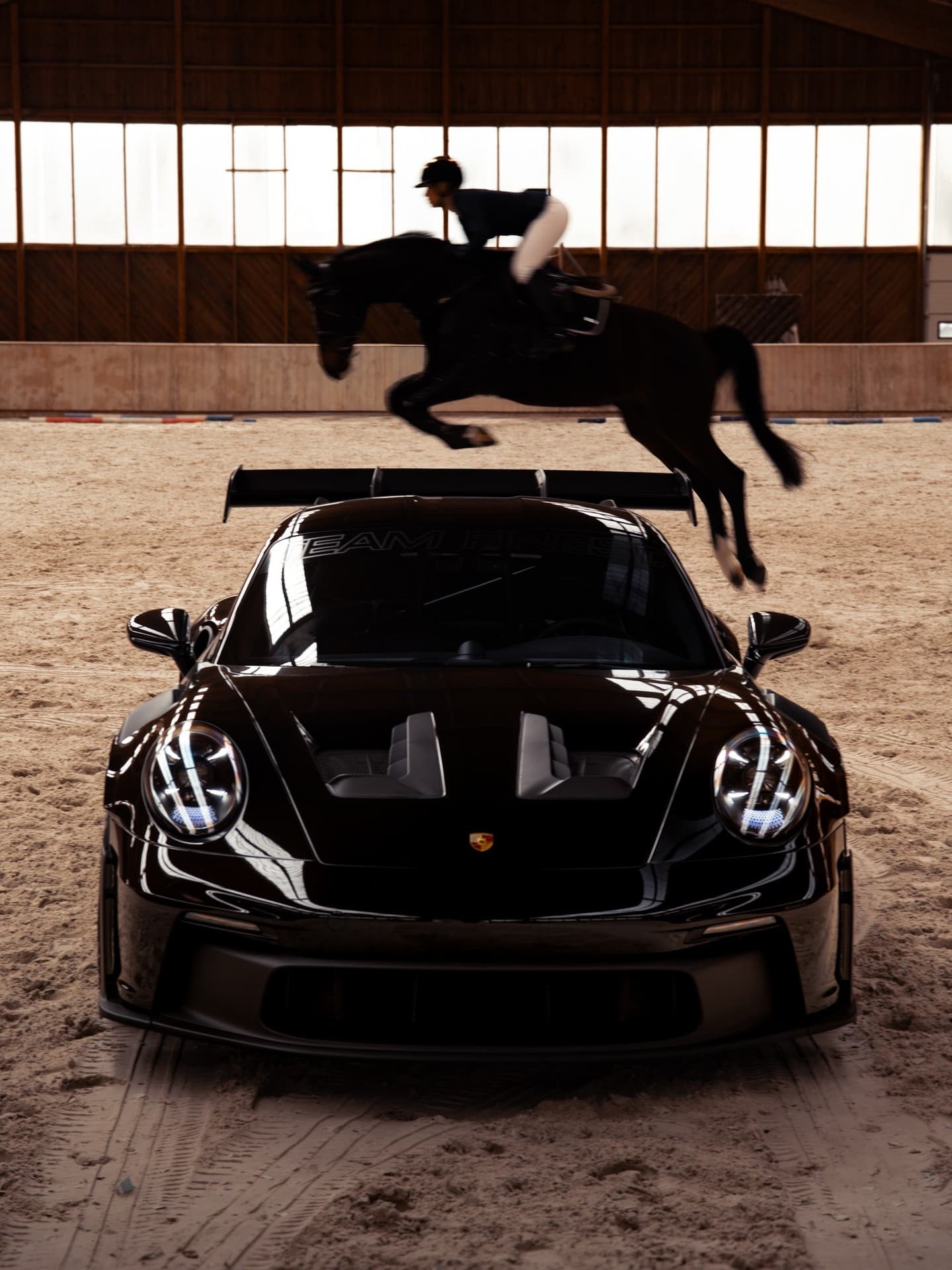 Luxury automotive marketing creative